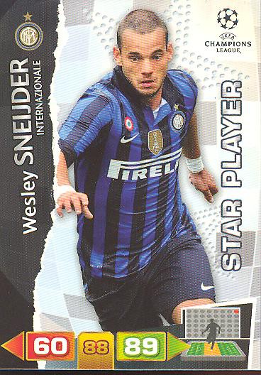 Wesley Sneijder - Panini Adrenalyn XL CL 11/12 - Inter Mailand - Star Players