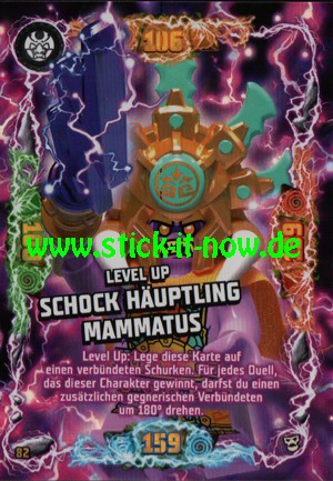 Lego Ninjago Trading Cards - SERIE 6 "Next Level" (2021) - Nr. 82 (Level-up)