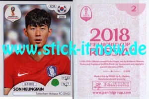 Panini WM 2018 Russland "Sticker" INT/Edition - Nr. 496