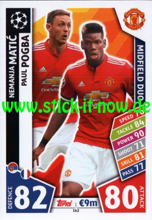 Match Attax Champions League 17/18 - Nr. 162