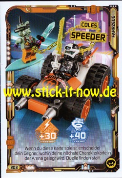 Lego Ninjago Trading Cards - SERIE 5 (2020) - Nr. 203