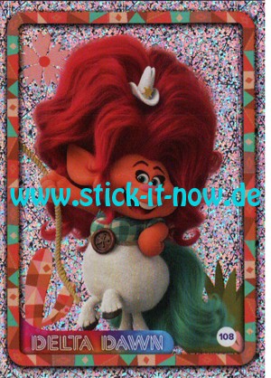 Trolls "World Tour" (2020) - Nr. 108 (Stickerkarte)