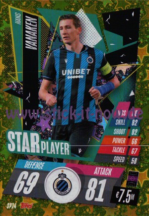 Match Attax Champions League 2020/21 - Nr. SP 14