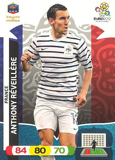 Panini EM 2012 - Adrenalyn XL - Anthony Réveillère - Frankreich