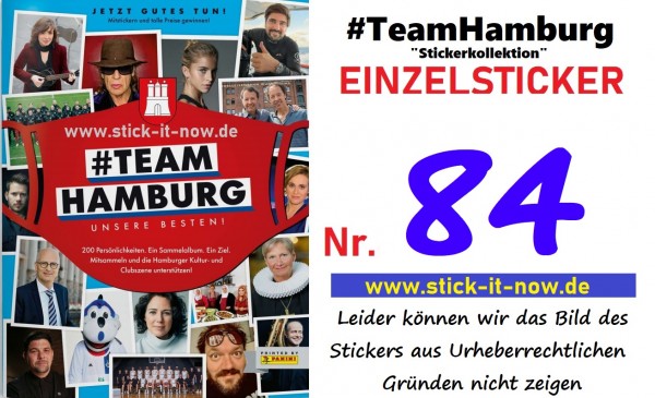 #TeamHamburg "Sticker" (2021) - Nr. 84