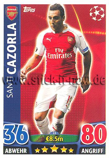 Champions League - Match Attax 15/16 - Nr. 13