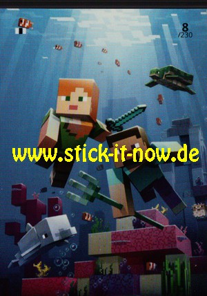 Minecraft Trading Cards (2021) - Nr. 8 (FOIL Card)