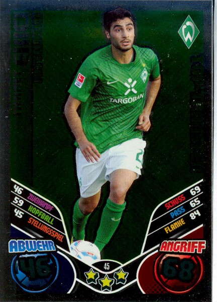 Match Attax 11/12 - Mehmet Ekici - Top-Transfer