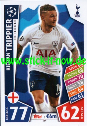 Match Attax Champions League 17/18 - Nr. 129