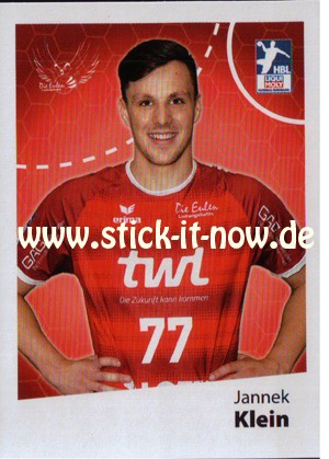 LIQUE MOLY Handball Bundesliga Sticker 19/20 - Nr. 37