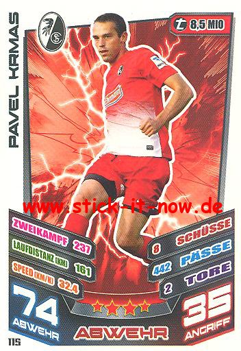 Match Attax 13/14 - SC Freiburg - Pavel Krmas - Nr. 115