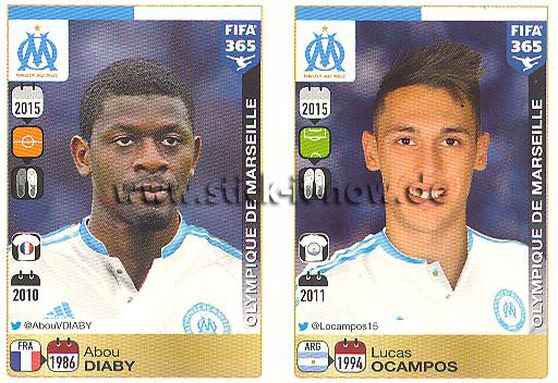 Panini FIFA 365 Sticker - Nr. 427 - 428