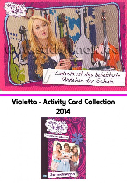 Disney Violetta - Activity Cards (2014) - Nr. 92