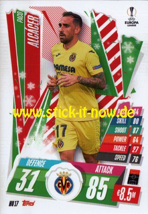 Match Attax Champions League 2020/21 "Festive" - Nr. HU 17