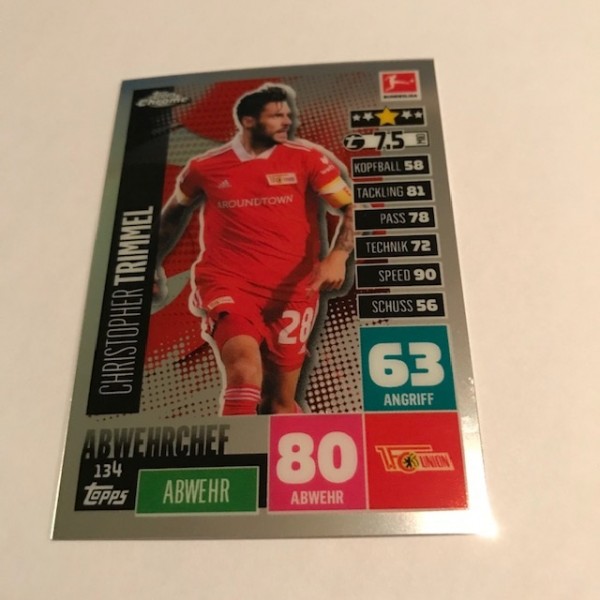 Match Attax BL Chrome 20/21 - Nr. 134 - TRIMMEL