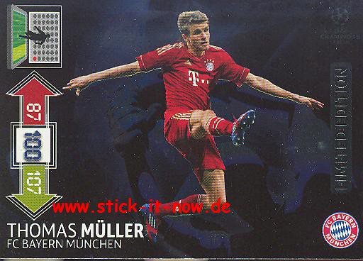 Panini Adrenalyn XL CL 12/13 - Limited Edition - Thomas Müller