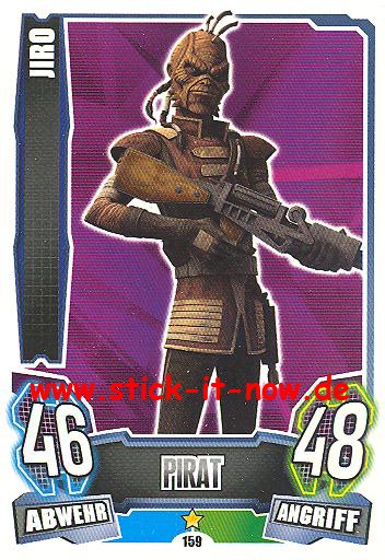 Force Attax - Star Wars - Clone Wars - Serie 4 - JIRO - Nr. 159