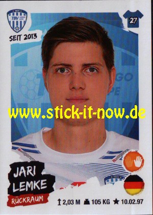 LIQUI MOLY Handball Bundesliga "Sticker" 20/21 - Nr. 165
