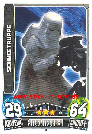 Force Attax Movie Collection - Serie 3 - SCHNEETRUPPE - Nr. 51