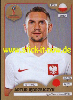 Panini WM 2018 Russland "Gold Edition" - Nr. 601