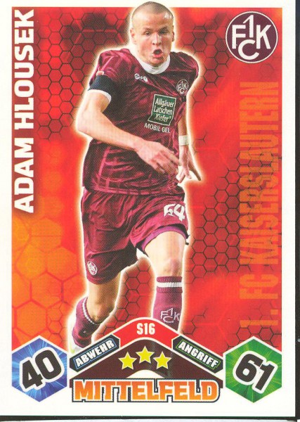 Adam Hlousek - Match Attax 10/11 Spezial