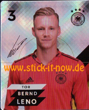 Rewe DFB Sammelkarten EM 2020 - Nr. 3 (Glitzer)