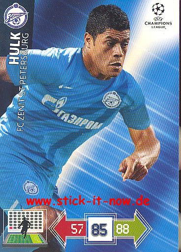 Panini Adrenalyn XL CL 12/13 - Zenit St. Petersburg - Hulk