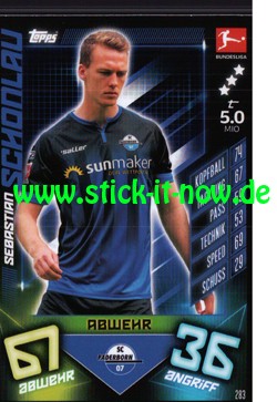 Topps Match Attax Bundesliga 2019/20 - Nr. 283