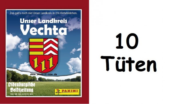 Unser Landkreis Vechta - 10 Stickertüten