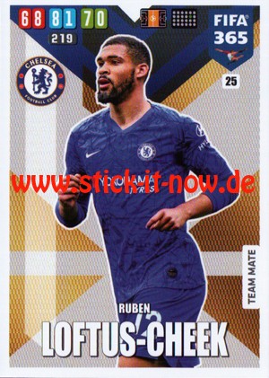 Panini FIFA 365 Adrenalyn XL (2020) - Nr. 25