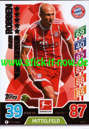 Topps Match Attax Bundesliga 17/18 - Nr. 265 (Star-Spieler)