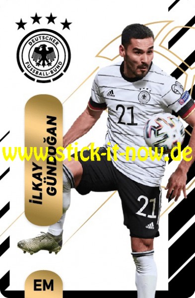 Ferrero Team Sticker EM 2020 (2021) - "Action" Nr. 9 ( Gündogan )