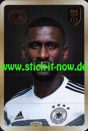 Ferrero DFB Team Cards WM 2018 - Antonio RÜDIGER - Nr. 8