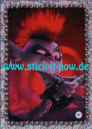 Trolls "World Tour" (2020) - Nr. 57 (Stickerkarte)