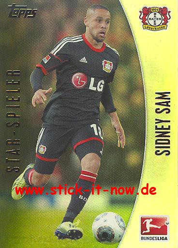 Bundesliga Chrome 13/14 - SIDNEY SAM - Star-Spieler - Nr. 125