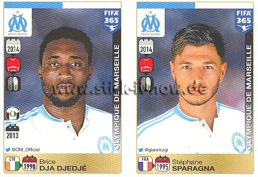 Panini FIFA 365 Sticker - Nr. 406 - 407