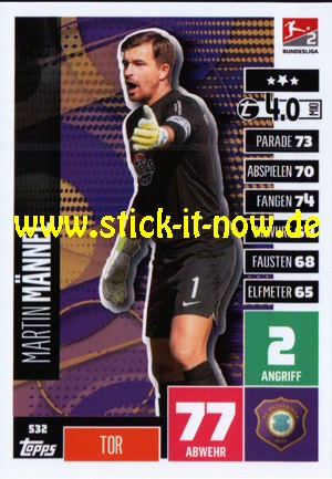 Topps Match Attax Bundesliga 2020/21 "Extra" - Nr. 532