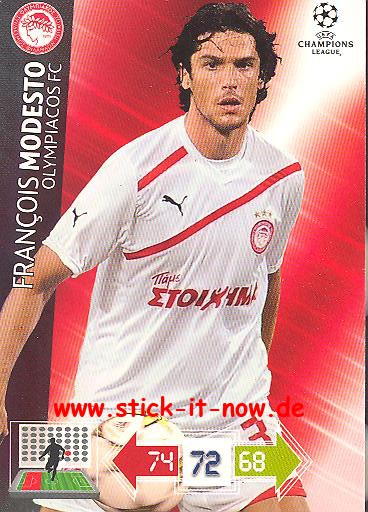 Panini Adrenalyn XL CL 12/13 - Olympiakos Piräus - Francois Modesto