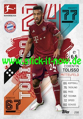 Topps Match Attax Bundesliga 2021/22 - Nr. 298