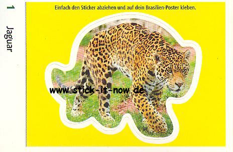 Edeka & WWF - Entdecke Brasilien - Sticker - Nr. 1