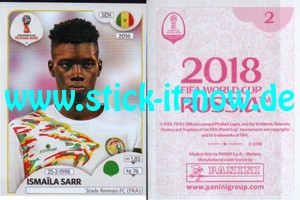 Panini WM 2018 Russland "Sticker" INT/Edition - Nr. 618