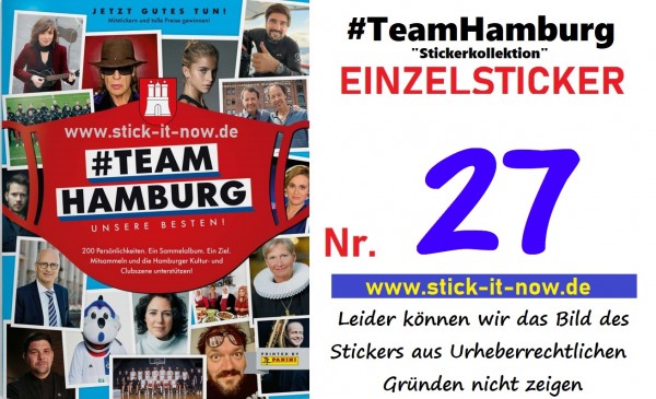 #TeamHamburg "Sticker" (2021) - Nr. 27