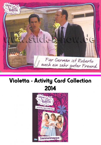Disney Violetta - Activity Cards (2014) - Nr. 85
