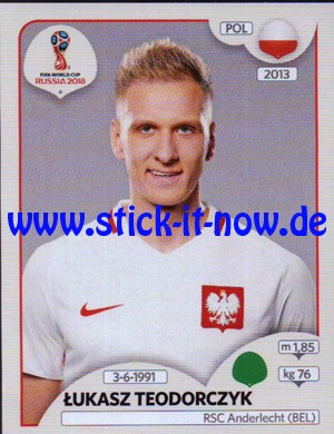 Panini WM 2018 Russland "Sticker" - Nr. 610