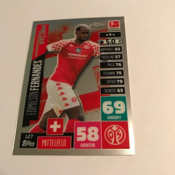 Match Attax BL Chrome 20/21 - Nr. 127 - FERNANDES