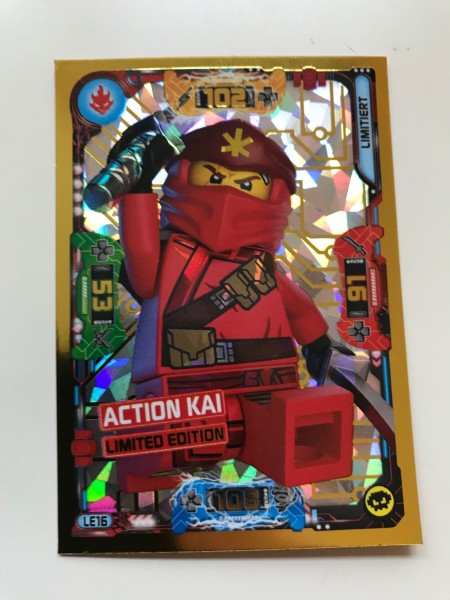 Lego Ninjago Trading Cards - SERIE 5 (2020) - Nr. LE16 ( Limited )
