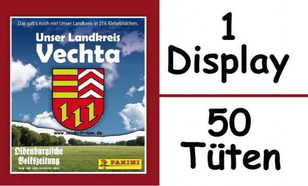 Unser Landkreis Vechta - 1 Display / 50 Tüten