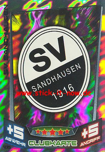Match Attax 13/14 - SV Sandhausen - Clubkarte - Nr. 435