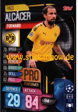 Match Attax Champions League 2019/20 - Nr. PP 14 (Pro Performance)