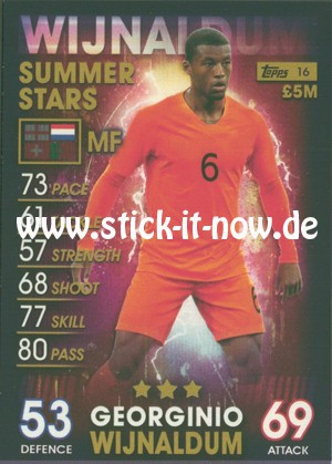 Topps Match Attax 101 (2019) - Nr. 16